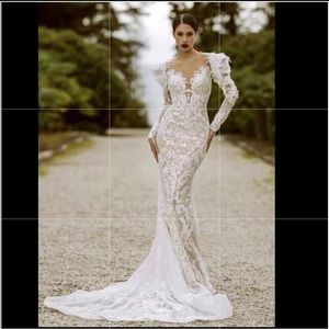 Beautiful mermaid style White wedding dress 2022